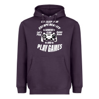 Plum Escape Reality Heavyweight Hoodie - Bettercallsaul