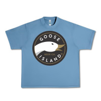 Pebble Blue Goose Island  Beer Urban Heavy Tee - artisFamous