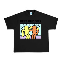 Black best buddies Urban Heavy Tee - artisFamous