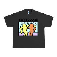Pigment Black best buddies Urban Heavy Tee - artisFamous