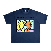 Navy best buddies Urban Heavy Tee - artisFamous