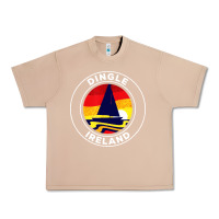 Burro dingle ireland vintage sailboat 70s retro sunset Urban Heavy Tee - artisFamous