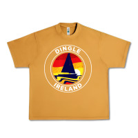 Peanut Butter dingle ireland vintage sailboat 70s retro sunset Urban Heavy Tee - artisFamous