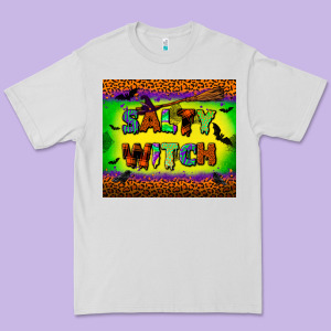 Salty Witch Tumbler Premium Tee Designed By Bundleandbundleshop