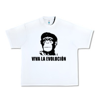 White viva la evolucion Urban Heavy Tee - artisFamous