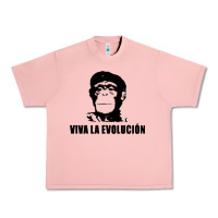 Salmon viva la evolucion Urban Heavy Tee - artisFamous
