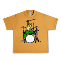 Peanut Butter drummer cat music lover musician playing the drums Urban Heavy Tee - artisFamous