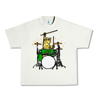 Pistachio drummer cat music lover musician playing the drums Urban Heavy Tee - artisFamous