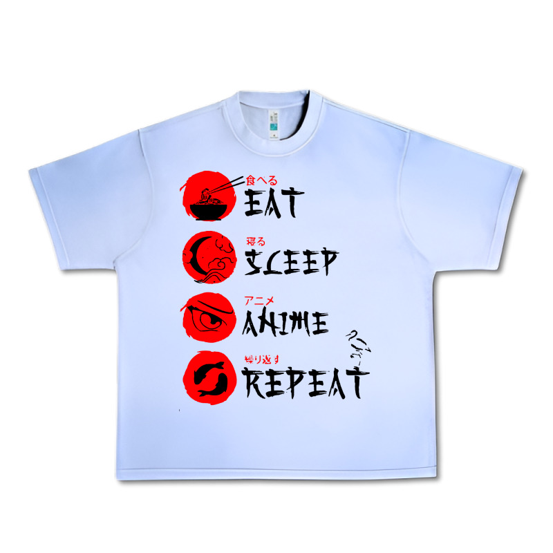 Eat Sleep Anime Repeat Japanese Urban Heavy Tee by artisFamous | Teevron