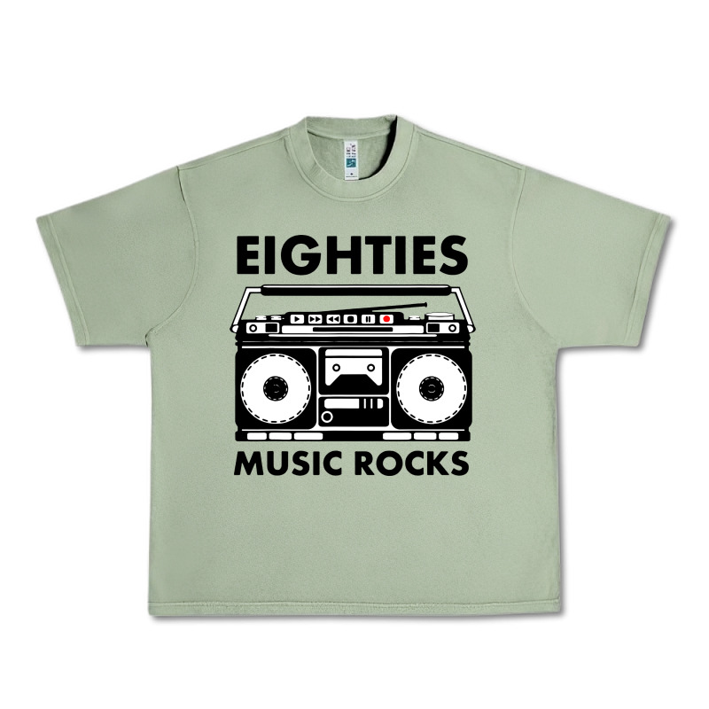 Eighties Music Rocks Urban Heavy Tee by artisFamous | Teevron