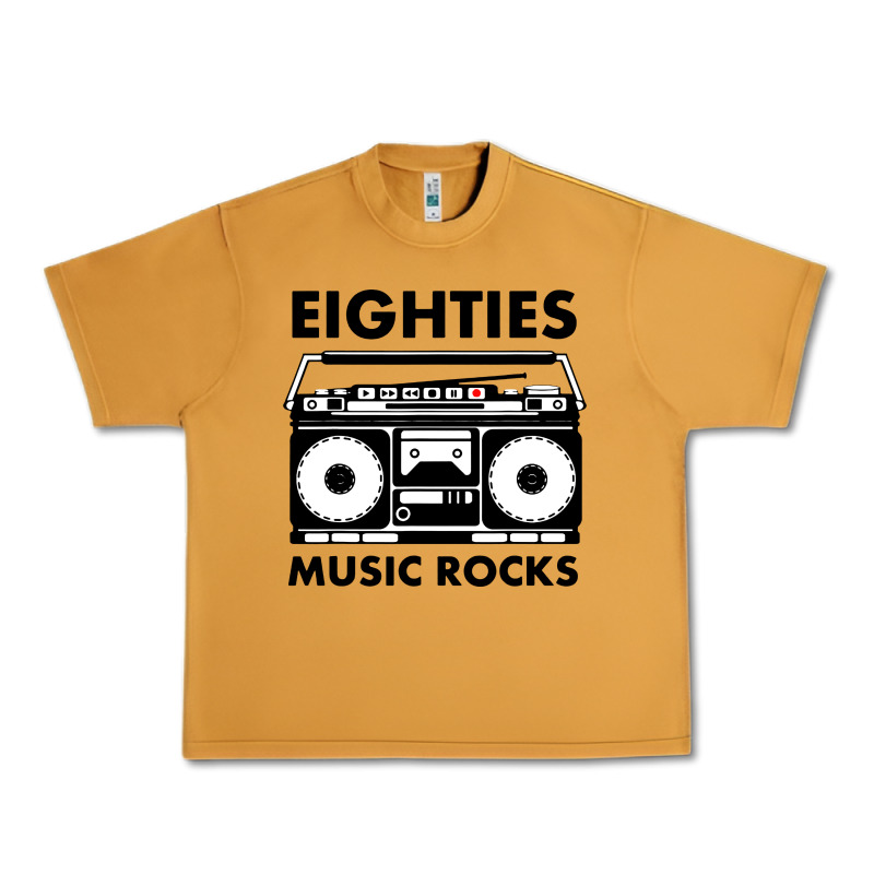Eighties Music Rocks Urban Heavy Tee by artisFamous | Teevron