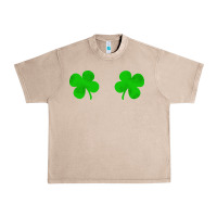 French Oak four leaf clover Urban Heavy Tee - artisFamous