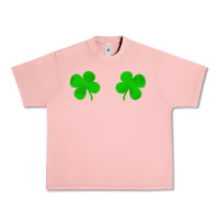 Salmon four leaf clover Urban Heavy Tee - artisFamous