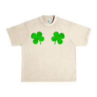 Sandshell four leaf clover Urban Heavy Tee - artisFamous