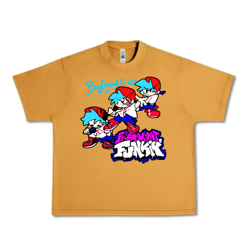 Friday Night Funkin Boyfriend Urban Heavy Tee by artisFamous | Teevron