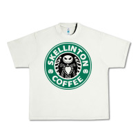 Pistachio skeleton coffee halloween Urban Heavy Tee - artisFamous