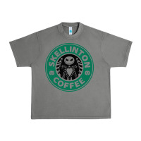 Tornado skeleton coffee halloween Urban Heavy Tee - artisFamous