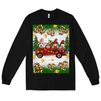 Black christmas gnomes truck Long Sleeve Tee - Artiststas