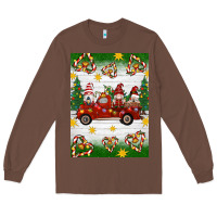Chestnut christmas gnomes truck Long Sleeve Tee - Artiststas