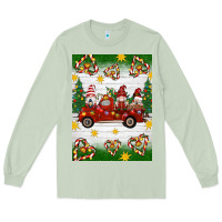 Matcha christmas gnomes truck Long Sleeve Tee - Artiststas
