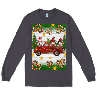 Smoke christmas gnomes truck Long Sleeve Tee - Artiststas