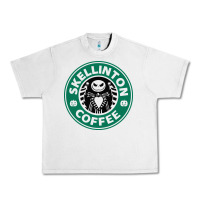 Lunar Rock skeleton coffee halloween Urban Heavy Tee - artisFamous