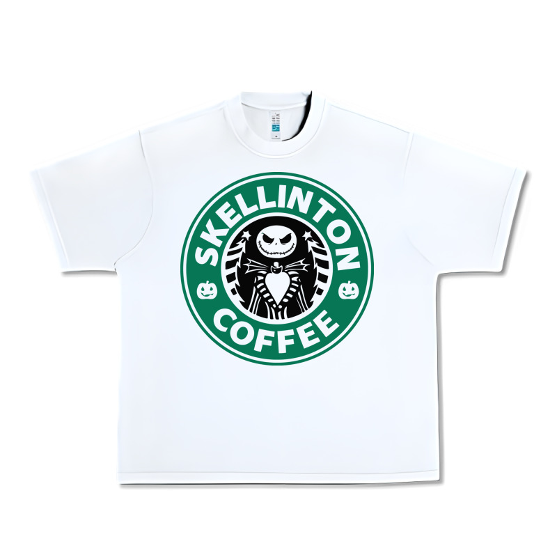 Skeleton Coffee Halloween Urban Heavy Tee by artisFamous | Teevron