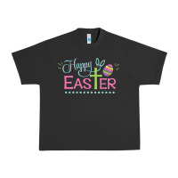 Pigment Black happy easter Urban Heavy Tee - artisFamous