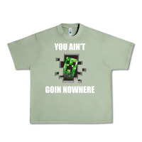 Oil Green creeper meme Urban Heavy Tee - artisFamous