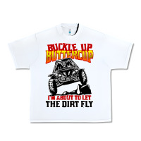 White funny mudding Urban Heavy Tee - artisFamous