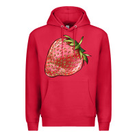 Cardinal strawberry Premium Hoodie - BarkalooDesign