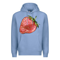 Colony Blue strawberry Premium Hoodie - BarkalooDesign
