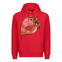 Red strawberry Premium Hoodie - BarkalooDesign