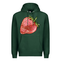 Sports Green strawberry Premium Hoodie - BarkalooDesign