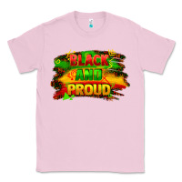 Bubblegum Pink black and proud Classic Tee - FaDigitalArtStudio