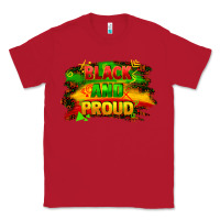 Red black and proud Classic Tee - FaDigitalArtStudio