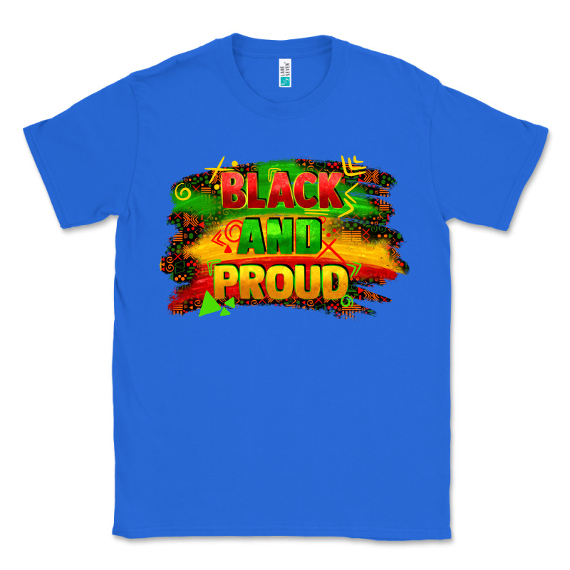 Black And Proud Classic Tee by FaDigitalArtStudio | Teevron