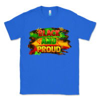 True Royal black and proud Classic Tee - FaDigitalArtStudio