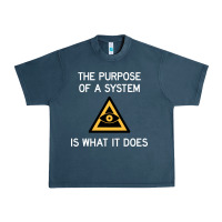Midnight Navy posiwid dark mode Urban Heavy Tee - artisFamous