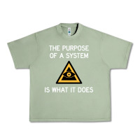 Oil Green posiwid dark mode Urban Heavy Tee - artisFamous