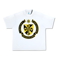 White Roman Catholic Urban Heavy Tee - artisFamous