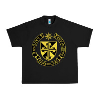 Black Roman Catholic Urban Heavy Tee - artisFamous
