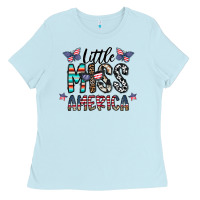 Little Miss America Ladies Tee | Teevron
