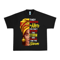 Black black history month shirt african woman afro i am the storm t shirt Urban Heavy Tee - artisFamous