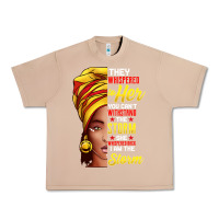 Burro black history month shirt african woman afro i am the storm t shirt Urban Heavy Tee - artisFamous