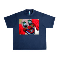 Navy embroidered clown Urban Heavy Tee - artisFamous