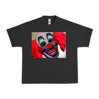 Pigment Black embroidered clown Urban Heavy Tee - artisFamous