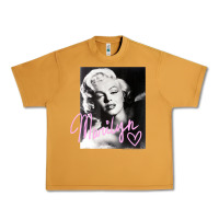 Peanut Butter monroe black and white pink handwriting t shirt Urban Heavy Tee - artisFamous