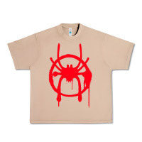 Burro spiderverse miles symbol tag t shirt Urban Heavy Tee - artisFamous