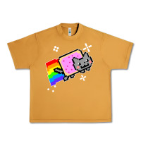 Peanut Butter nyan cat t shirt Urban Heavy Tee - artisFamous